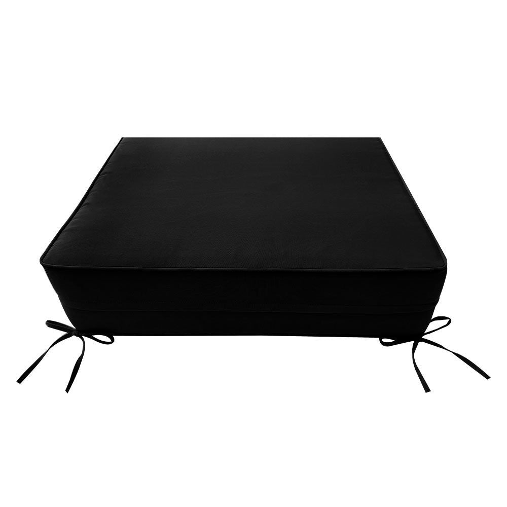 Outdoor lounge chair cushion