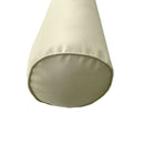 Decorative bolster pillow cover for porch swing