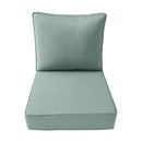 Outdoor deep seat back slip cover replacement