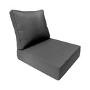 Outdoor deep seat back slip cover replacement