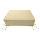 Outdoor deep seat back slip cover replacement