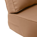 Outdoor deep seat back slip cover replacement