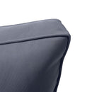 Outdoor lounge chair cushion