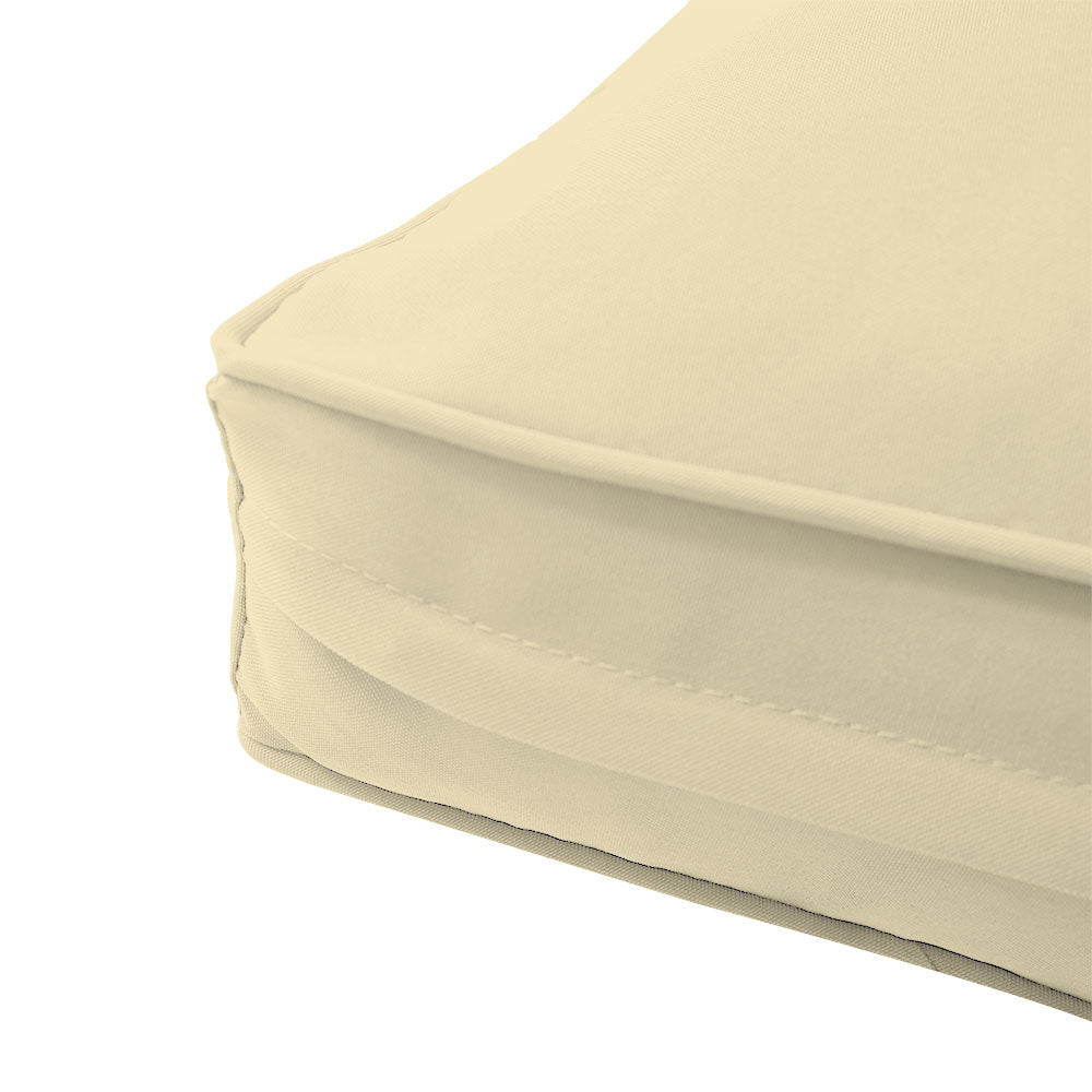 Outdoor lounge chair cushion