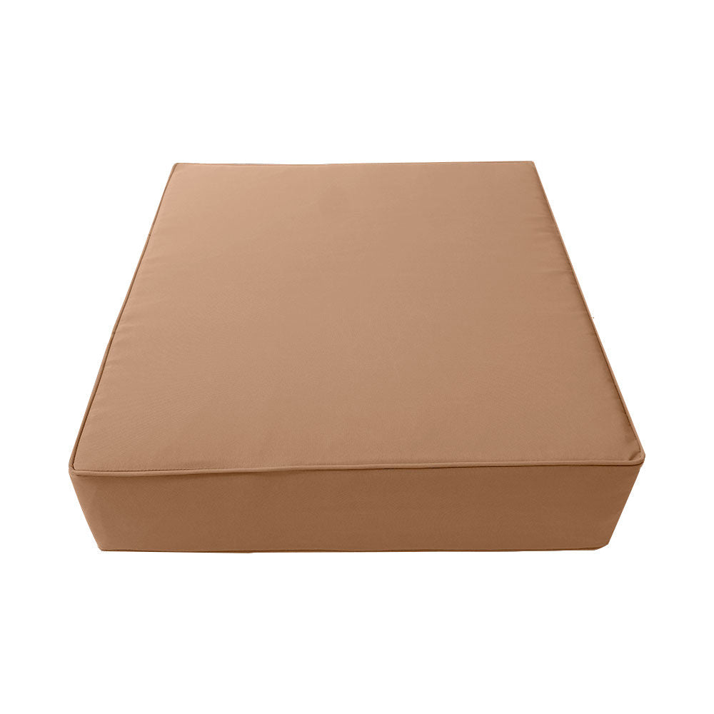 Outdoor lounge chair cushion