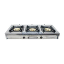 Portable 3 Triple Burners Stove Range Grill Propane Gas BBQ