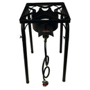 Propane Portable Gas Stove Burner Cooker High Pressure UL Regulator w- STAND