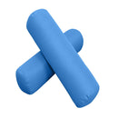 cushion and bolster set styled on a crib-size daybed with natural light background