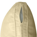 Outdoor daybed styled with cushion set, ideal for patio or garden lounging.
