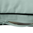 cushion and bolster set styled on a crib-size daybed with natural light background.