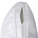 Outdoor daybed styled with cushion set, ideal for patio or garden lounging.
