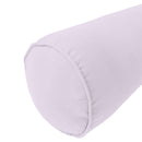 STYLE 1 Pillow & Bolster Cushion for Outdoor Indoor Daybed Porch Swing Bed Full Size Piped Trim AD107 | COVERS ONLY |