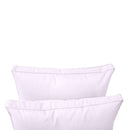 Outdoor daybed styled with cushion set, ideal for patio or garden lounging.
