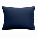 Outdoor daybed styled with cushion set, ideal for patio or garden lounging