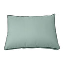 Outdoor daybed styled with cushion set, ideal for patio or garden lounging.