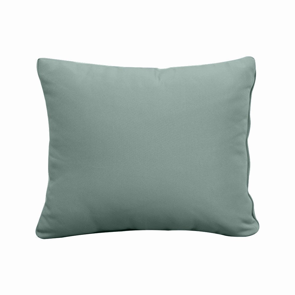 Outdoor daybed styled with cushion set, ideal for patio or garden lounging