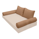 STYLE 1 pillow and bolster cushion set for daybeds, porch swings, or beds – indoor and outdoor use with durable knife-edge design. — cover only
