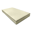 STYLE 1 - Mattress & Pillow Bolster Cushion for Outdoor Indoor Daybed Porch Swing Bed Contrast Trim Twin Size AD005 | COVERS ONLY |