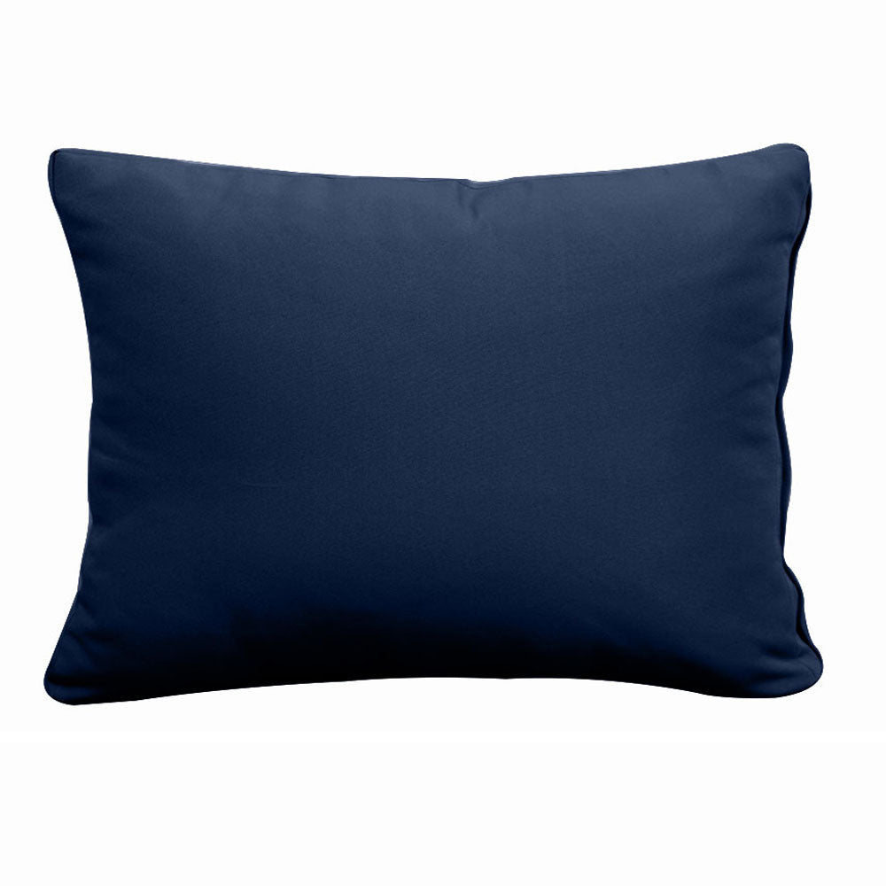 Outdoor daybed styled with cushion set, ideal for patio or garden lounging