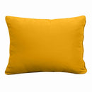 Outdoor daybed styled with cushion set, ideal for patio or garden lounging