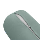 STYLE 1 - Mattress & Pillow Bolster Cushion for Outdoor Indoor Daybed Porch Swing Bed Knife Edge Twin-XL Size AD002 | COVERS ONLY |