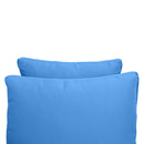 Pillow and bolster cushions displayed on an outdoor porch swing for a cozy, elegant setting