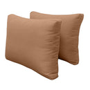 Outdoor daybed styled with cushion set, ideal for patio or garden lounging
