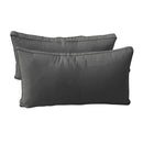 STYLE 2 Pillow & Bolster Cushion for Outdoor Indoor Daybed Porch Swing Bed Crib Size Piped Trim AD003 | COVERS ONLY |