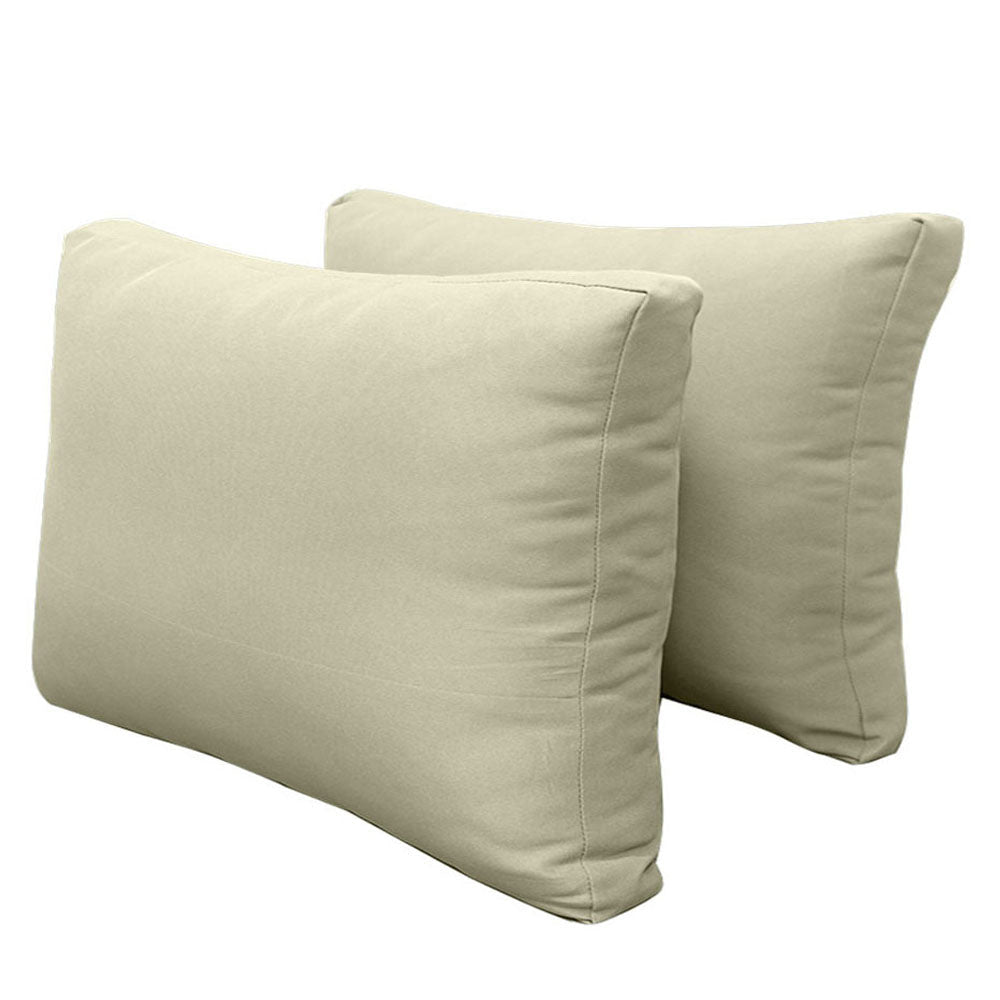 Pillow and bolster cushions displayed on an outdoor porch swing for a cozy, elegant setting