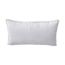 STYLE 2 Pillow & Bolster Cushion for Outdoor Indoor Daybed Porch Swing Bed Full Size Piped Trim AD105 | COVERS ONLY |