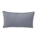STYLE 2 Pillow & Bolster Cushion for Outdoor Indoor Daybed Porch Swing Bed Queen Size Contrast Trim AD001 | COVERS ONLY |