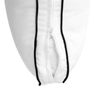 STYLE 2 Pillow & Bolster Cushion for Outdoor Indoor Daybed Porch Swing Bed Queen Size Contrast Trim AD106 | COVERS ONLY |