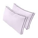STYLE 2 Pillow & Bolster Cushion for Outdoor Indoor Daybed Porch Swing Bed Queen Size Contrast Trim AD107 | COVERS ONLY |