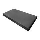 STYLE 2 - Mattress & Pillow Bolster Cushion for Outdoor Indoor Daybed Porch Swing Bed Piped Trim Queen Size AD003 | COVERS ONLY |