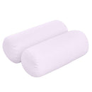 STYLE 2 - Mattress & Pillow Bolster Cushion for Outdoor Indoor Daybed Porch Swing Bed Knife Edge Twin Size AD107 | COVERS ONLY |