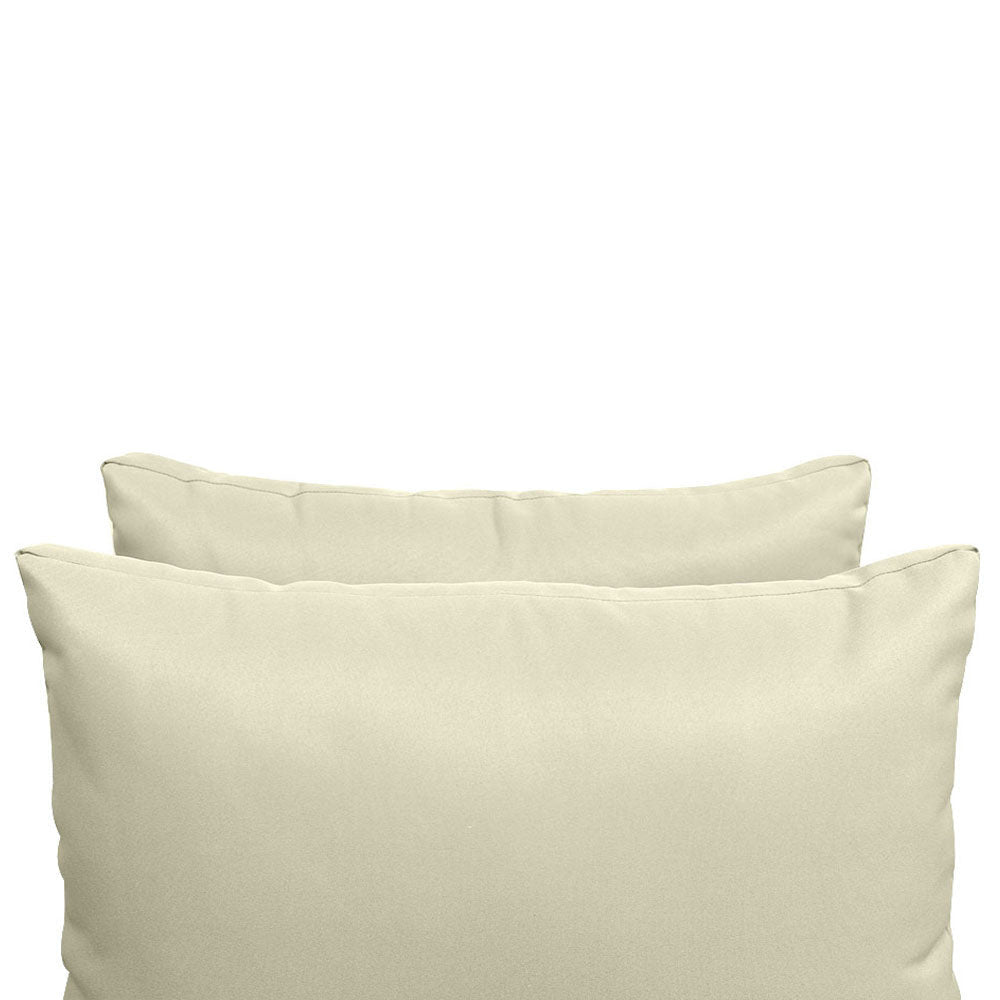 Outdoor daybed styled with cushion set, ideal for patio or garden lounging