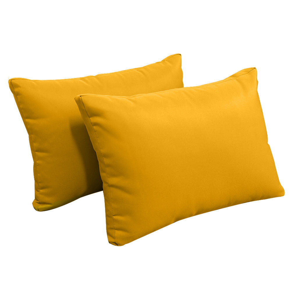 Outdoor daybed styled with cushion set, ideal for patio or garden lounging
