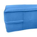STYLE 2 - Mattress & Pillow Bolster Cushion for Outdoor Indoor Daybed Porch Swing Bed Twin-XL Size AD102 | COVERS ONLY |