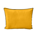 Outdoor daybed styled with cushion set, ideal for patio or garden lounging.