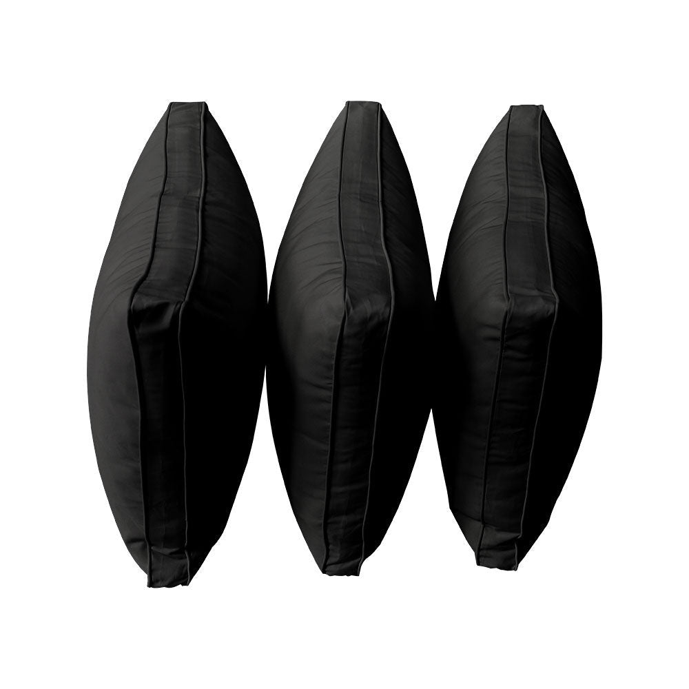 STYLE 3 Pillow & Bolster Cushion for Outdoor Indoor Daybed Porch Swing Bed Crib Size Piped Trim AD109 | COVERS ONLY |