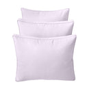 1STYLE 3 - Mattress & Pillow Bolster Cushion for Outdoor Indoor Daybed Porch Swing Bed Piped Trim Crib Size AD107 | COVERS ONLY |