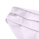 1STYLE 3 - Mattress & Pillow Bolster Cushion for Outdoor Indoor Daybed Porch Swing Bed Piped Trim Crib Size AD107 | COVERS ONLY |