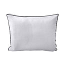 STYLE 3 Pillow & Bolster Cushion for Outdoor Indoor Daybed Porch Swing Bed Full Size Contrast Trim AD105 | COVERS ONLY |