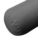 STYLE 3 Pillow & Bolster Cushion for Outdoor Indoor Daybed Porch Swing Bed Full Size Knife Edge AD003 | COVERS ONLY |