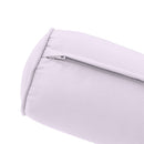 STYLE 3 Pillow & Bolster Cushion for Outdoor Indoor Daybed Porch Swing Bed Full Size Piped Trim AD107 | COVERS ONLY |