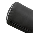 STYLE 3 Pillow & Bolster Cushion for Outdoor Indoor Daybed Porch Swing Bed Queen Size Contrast Trim AD003 | COVERS ONLY |
