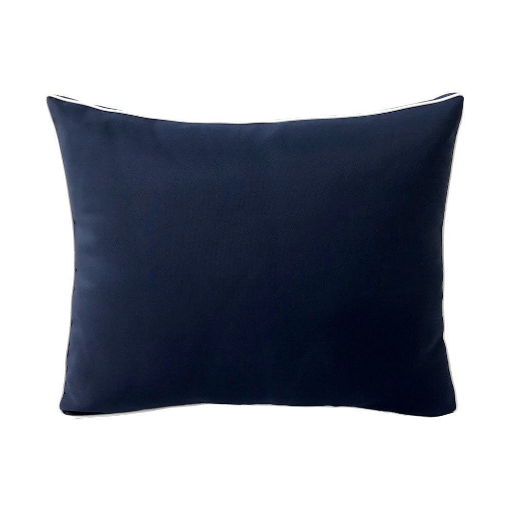 Cushion and bolster set styled on a crib-size daybed with natural light background.