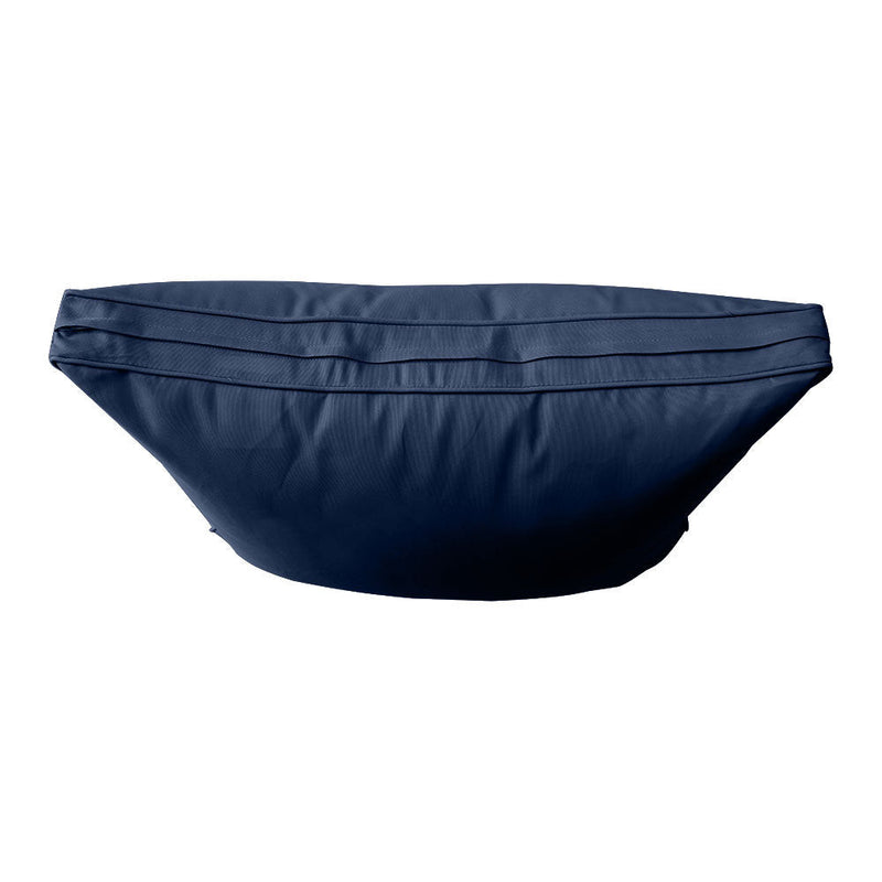STYLE 3 - Mattress & Pillow Bolster Cushion for Outdoor Indoor Daybed Porch Swing Bed Piped Trim Queen Size AD101 | COVERS ONLY |