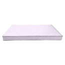 STYLE 3 - Mattress & Pillow Bolster Cushion for Outdoor Indoor Daybed Porch Swing Bed Contrast Trim Twin Size AD107 | COVERS ONLY |