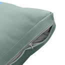 Cushion and bolster set styled on a crib-size daybed with natural light background.